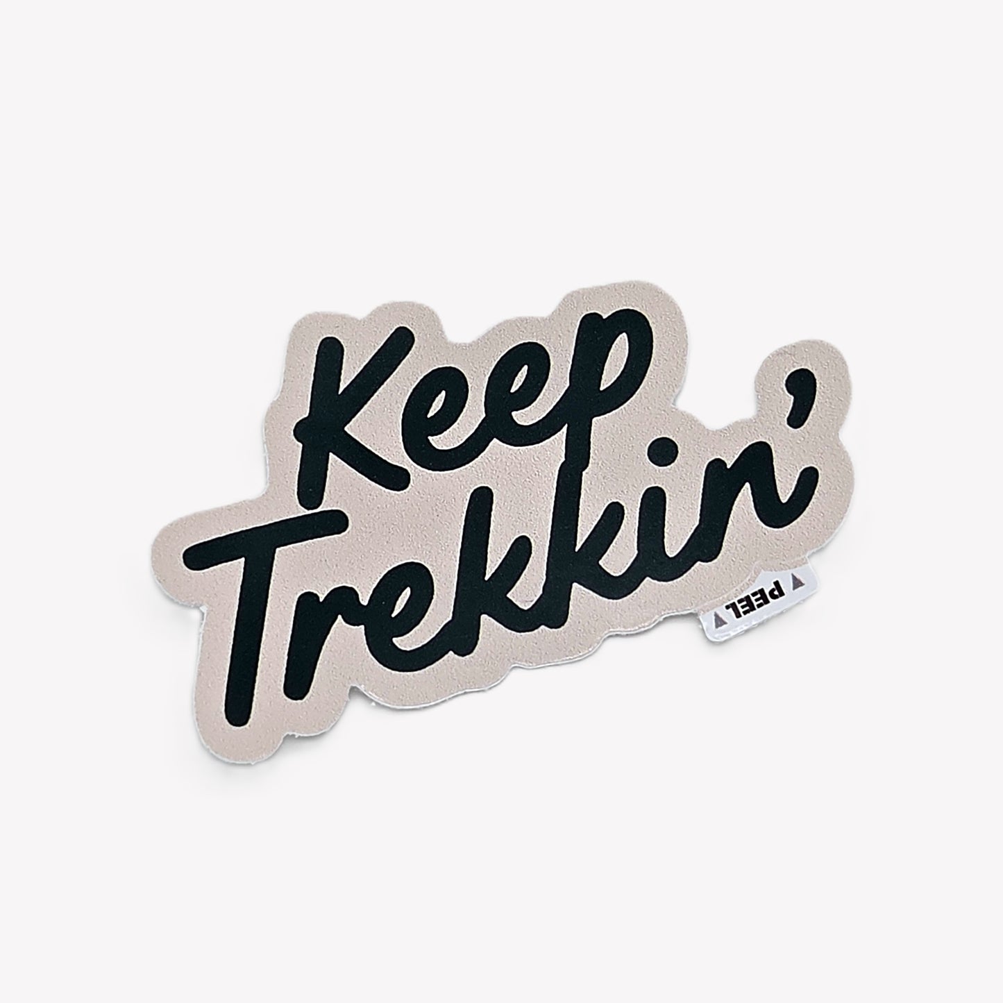 Keep Trekkin' Sticker