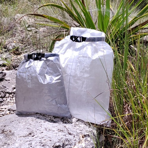 Dyneema Roll Top Dry Sack Variety Pack -White Dyneema Trekker