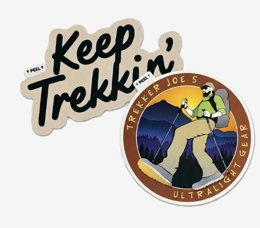 Keep Trekkin' + Brand Sticker Bundle