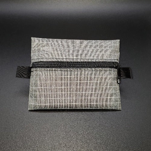 Ultralight Backpacking Trail Wallet - Charcoal Grey
