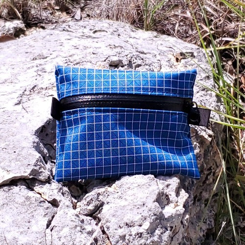 Ultralight Backpacking Trail Wallet - Moroccan blue